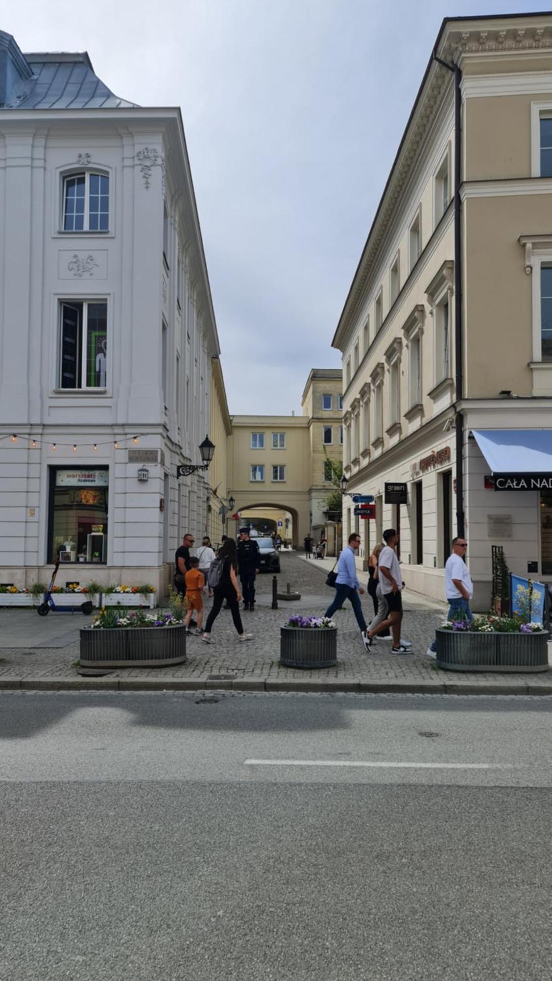 Apartament Wschodni Z Balkonem 4 Osoby Warschau Buitenkant foto