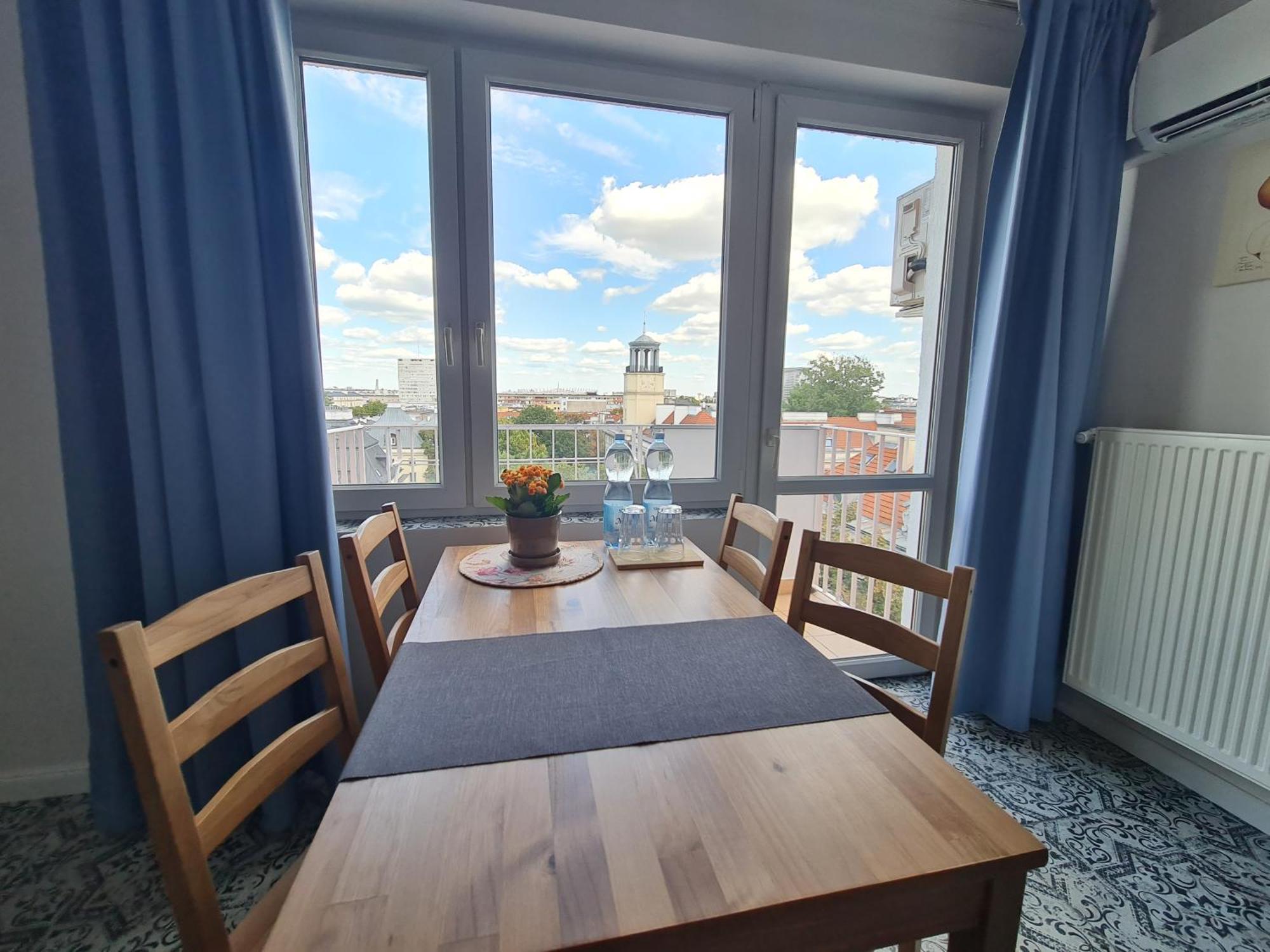 Apartament Wschodni Z Balkonem 4 Osoby Warschau Buitenkant foto