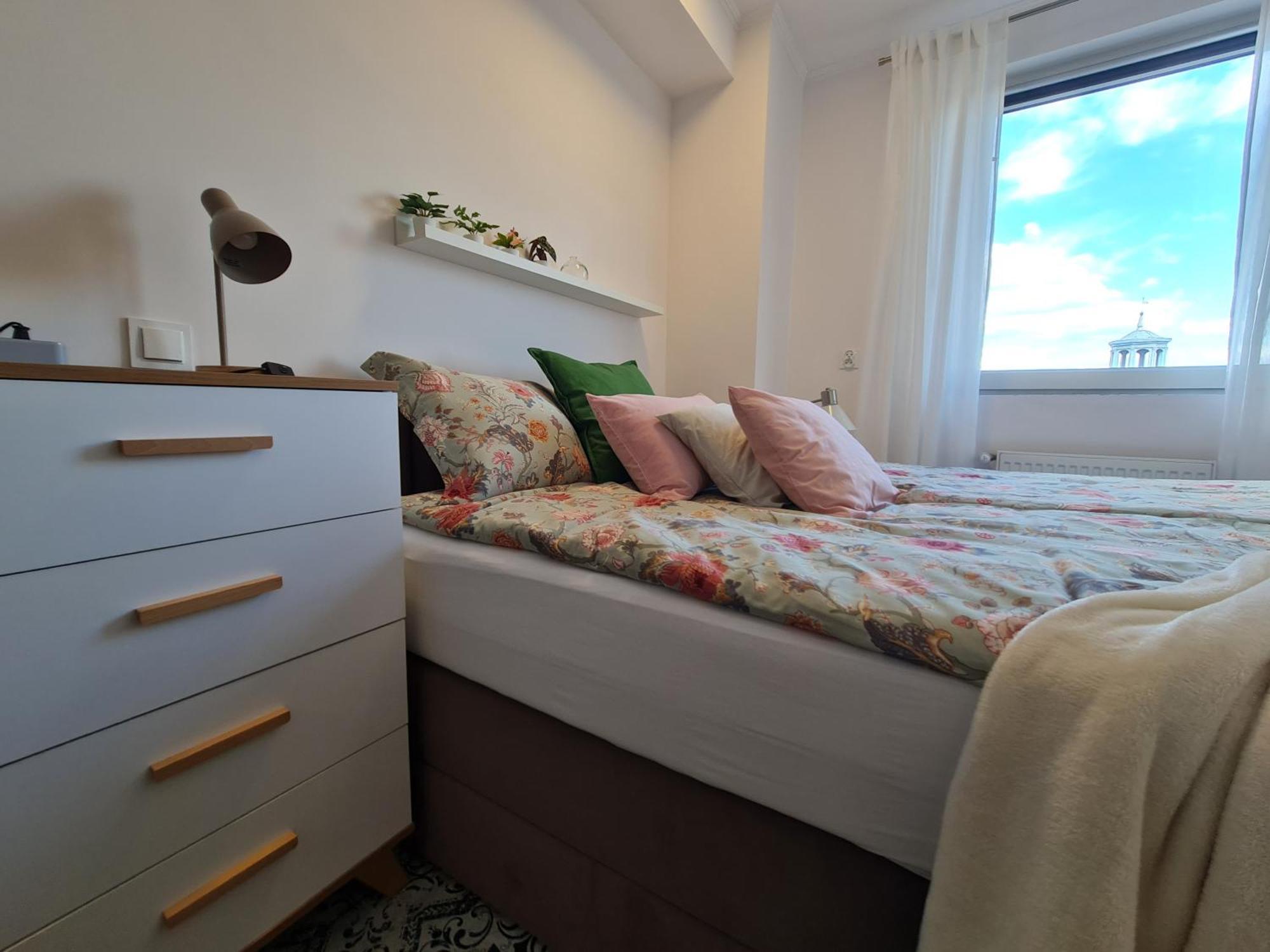 Apartament Wschodni Z Balkonem 4 Osoby Warschau Buitenkant foto