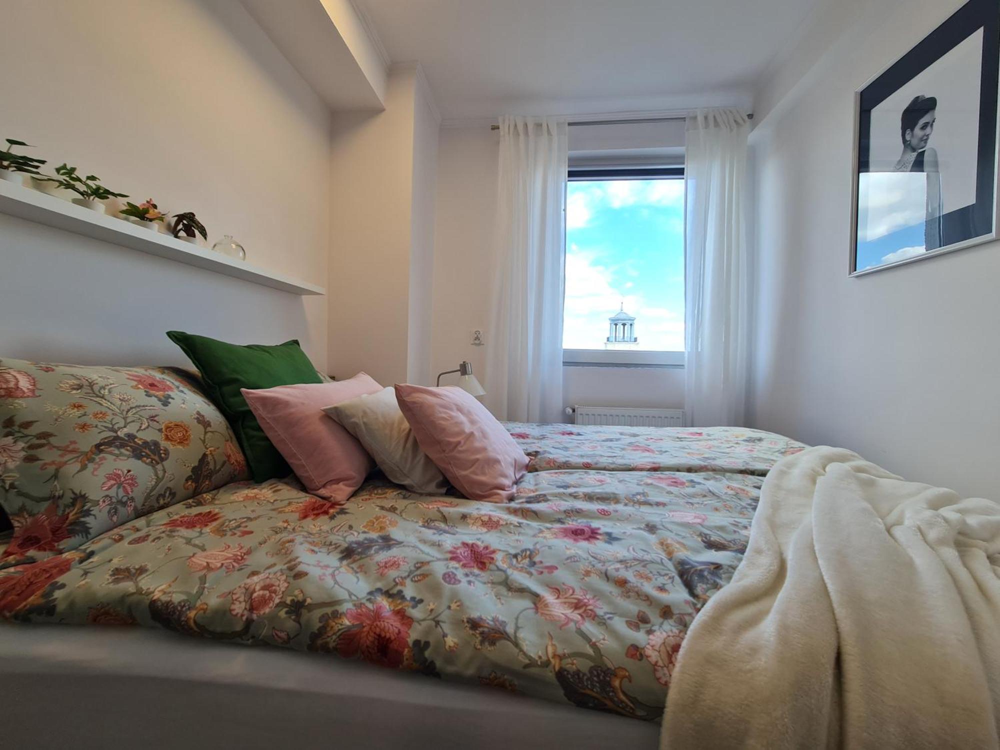 Apartament Wschodni Z Balkonem 4 Osoby Warschau Buitenkant foto