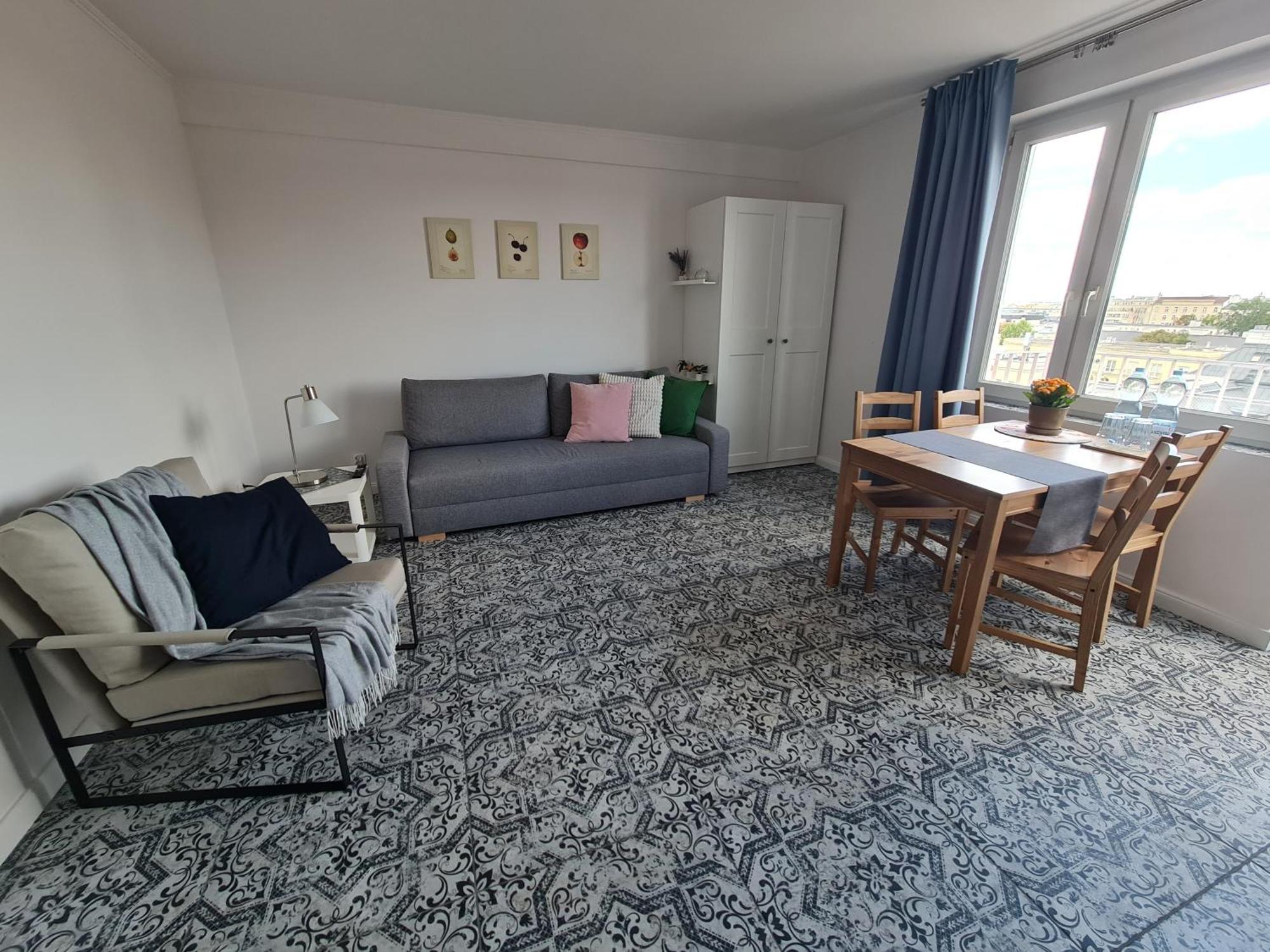 Apartament Wschodni Z Balkonem 4 Osoby Warschau Buitenkant foto